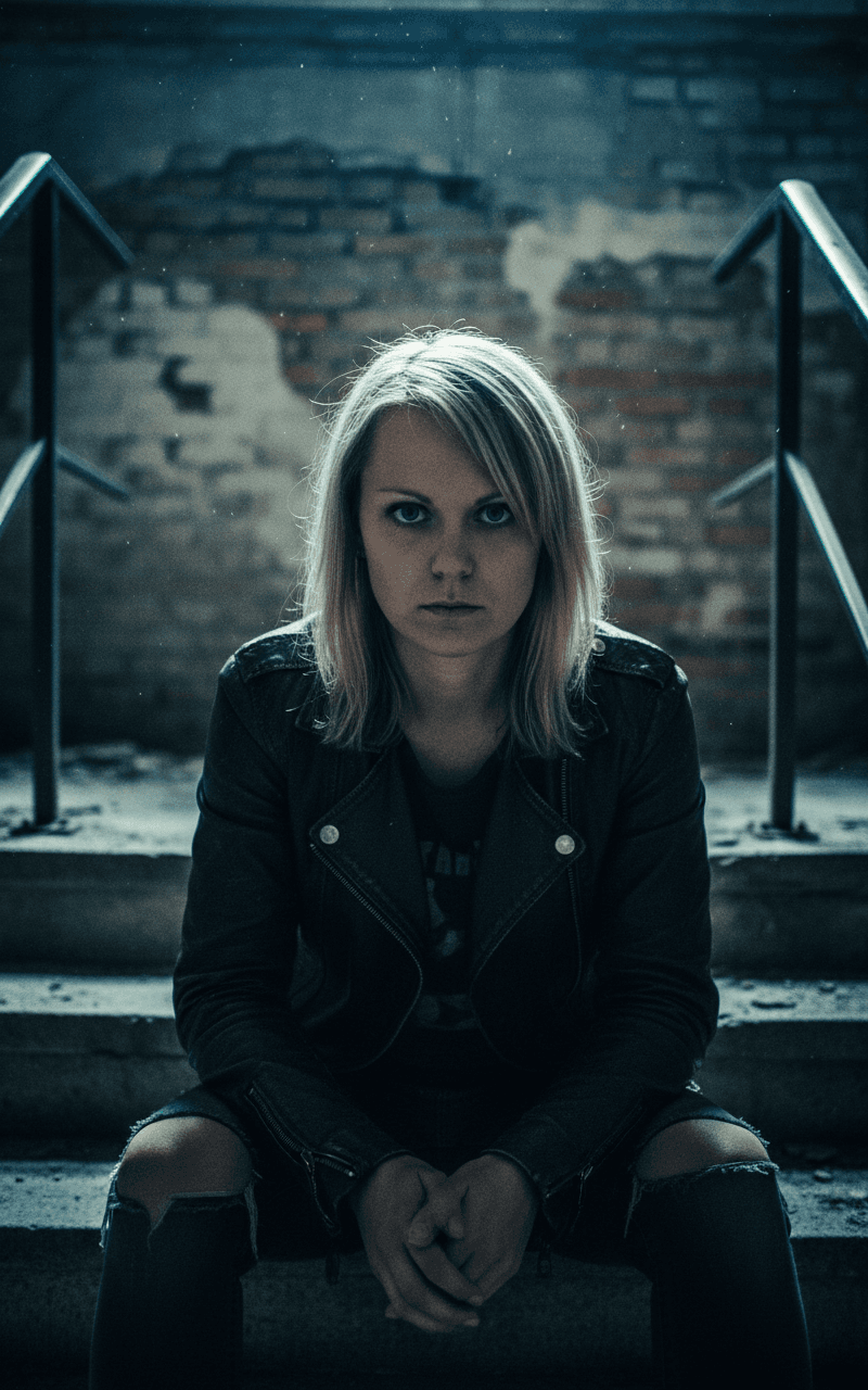 Gritty Portrait Photo