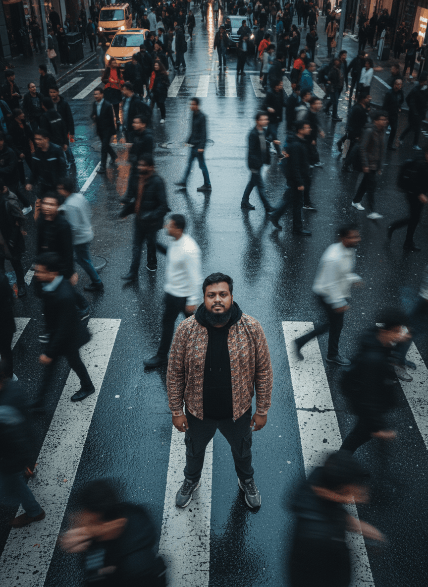 Cinematic street photography