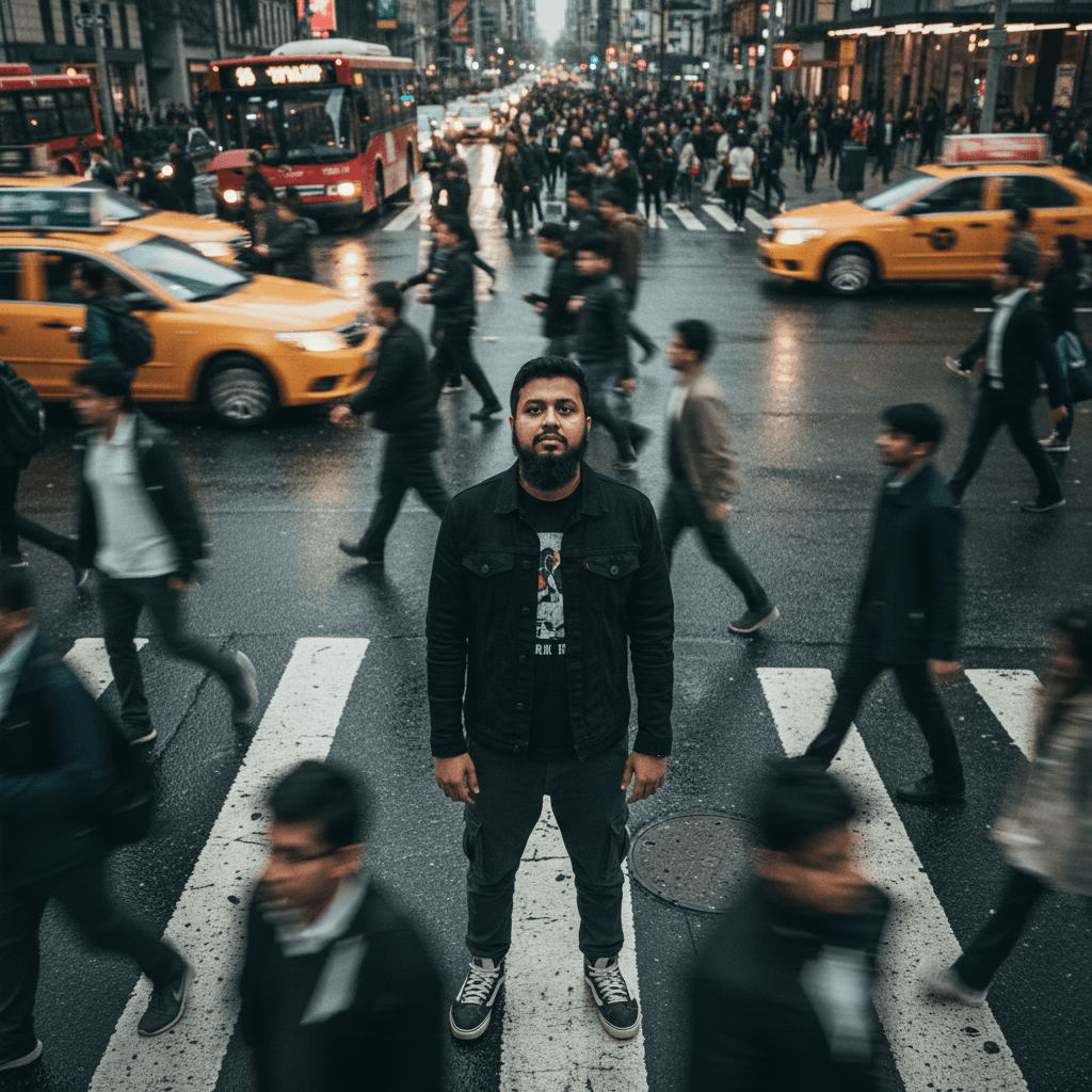 Cinematic street photography