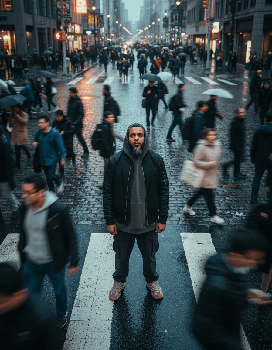 Cinematic street photography