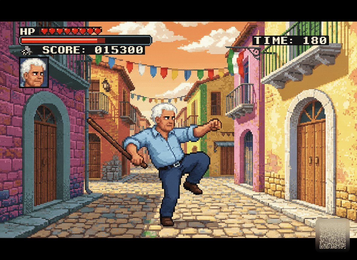 AI Retro 16-bit Video Game Character Generator