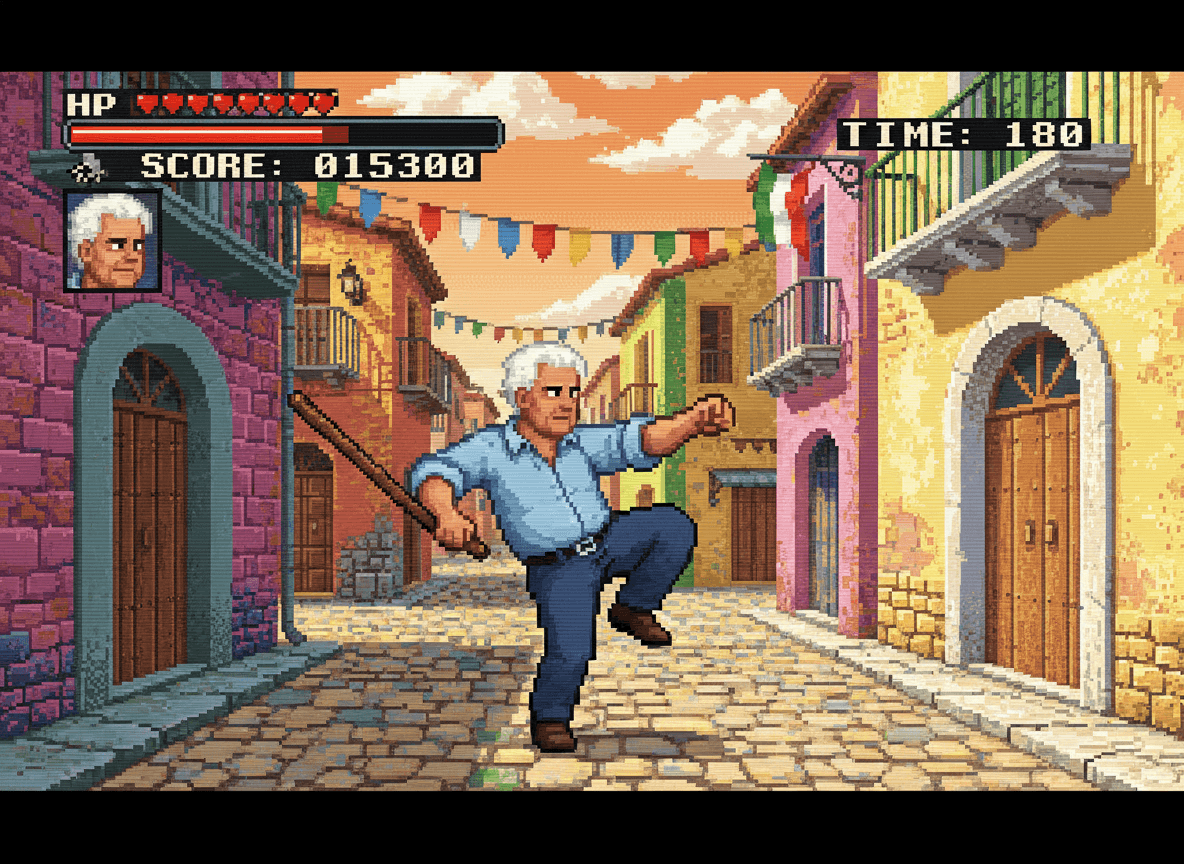AI Retro 16-bit Video Game Character Generator