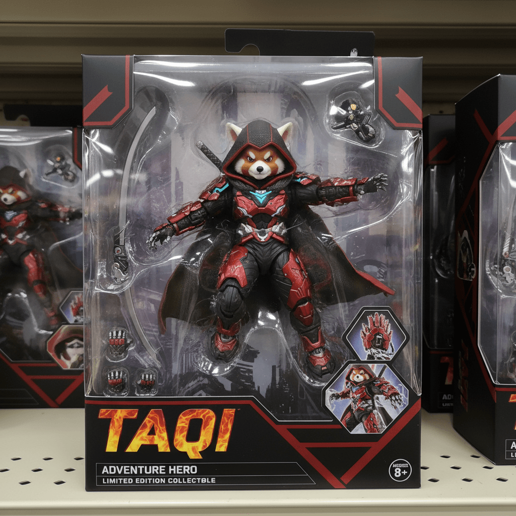 Turn this pet into a collectible action figure