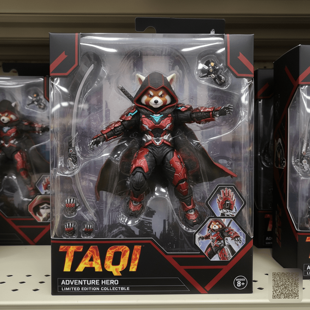 Turn this pet into a collectible action figure