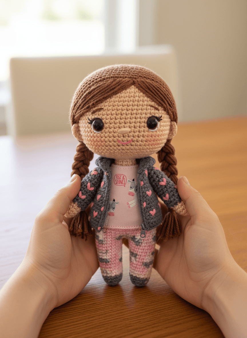 Chibi Yarn Doll Prompt