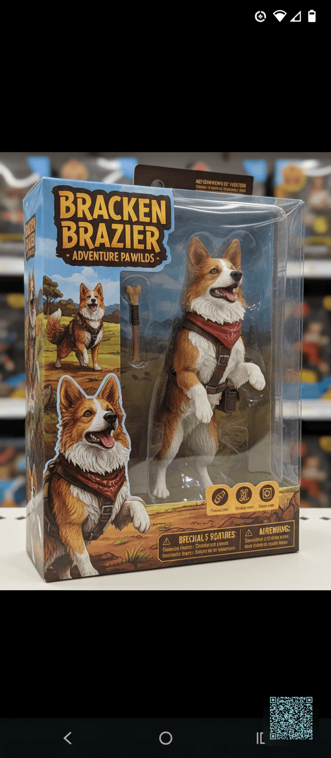 Turn this pet into a collectible action figure
