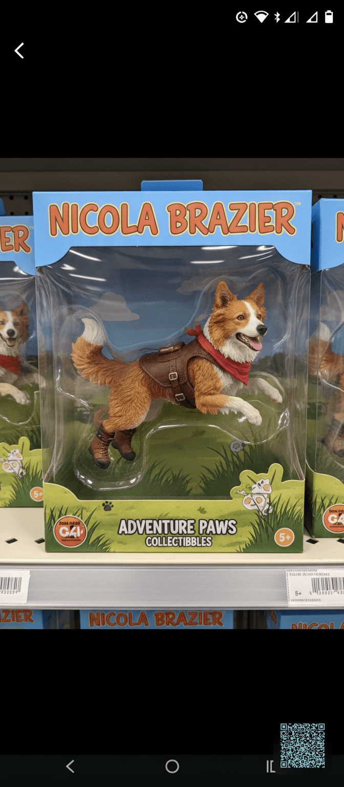 Turn this pet into a collectible action figure