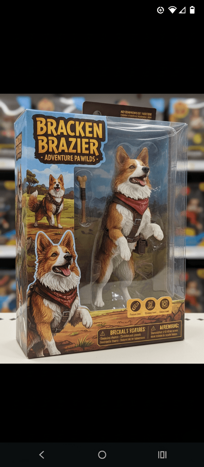Turn this pet into a collectible action figure
