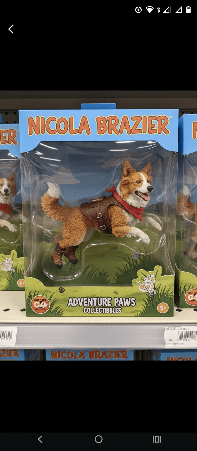 Turn this pet into a collectible action figure