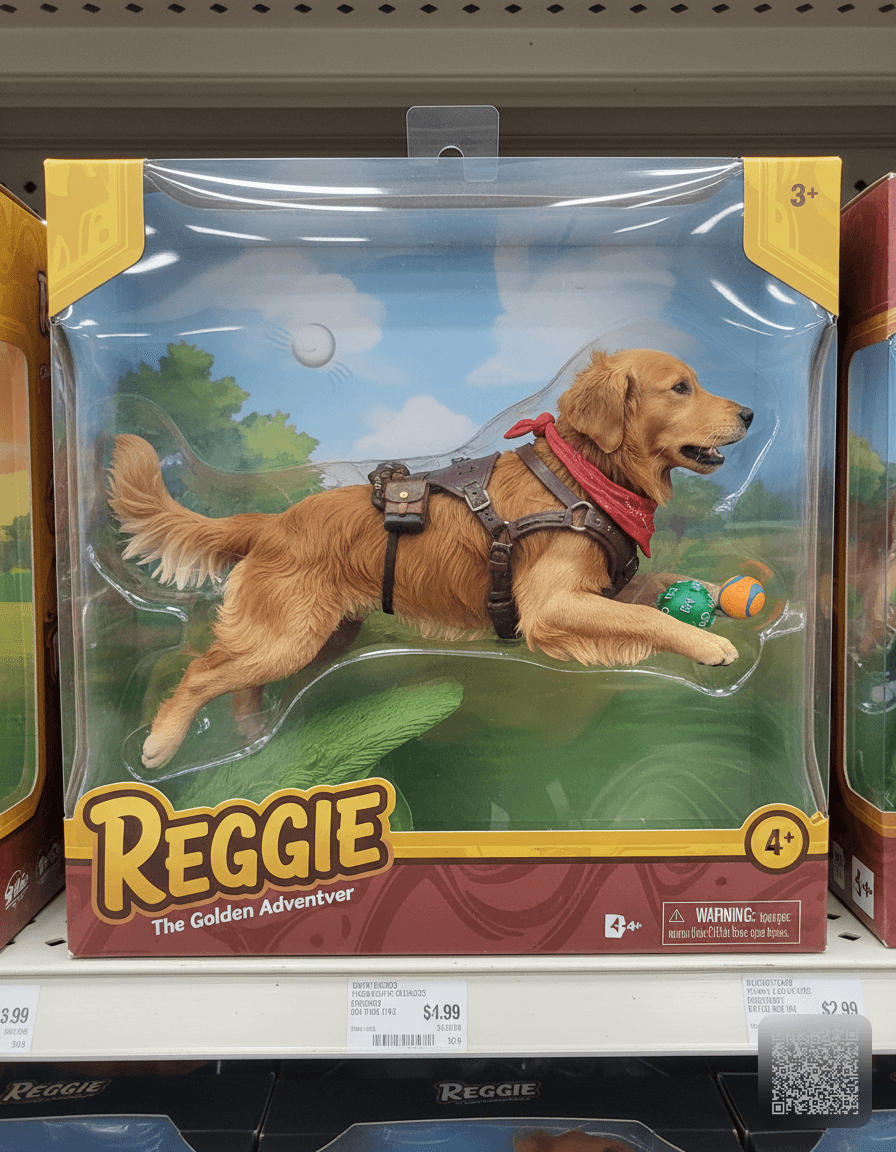 Turn this pet into a collectible action figure