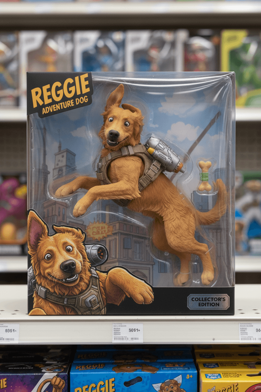 Turn this pet into a collectible action figure