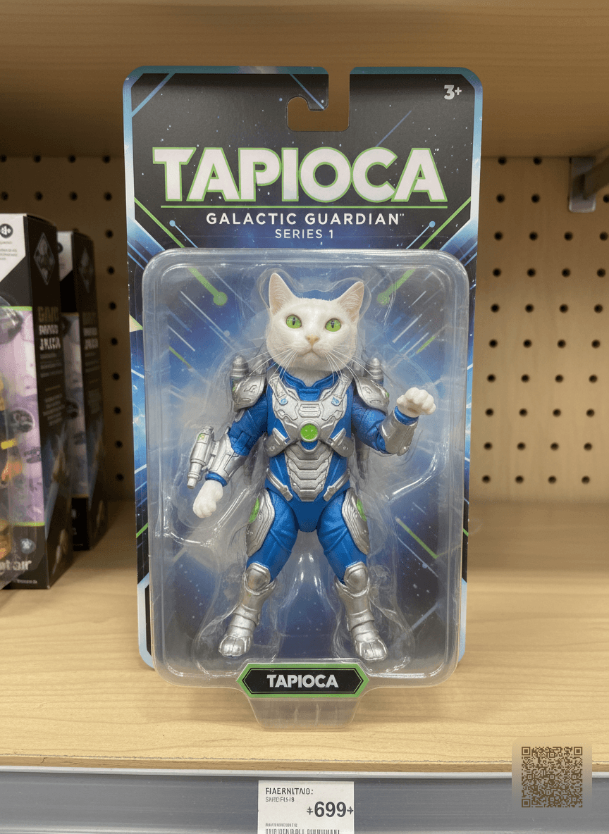 Turn this pet into a collectible action figure