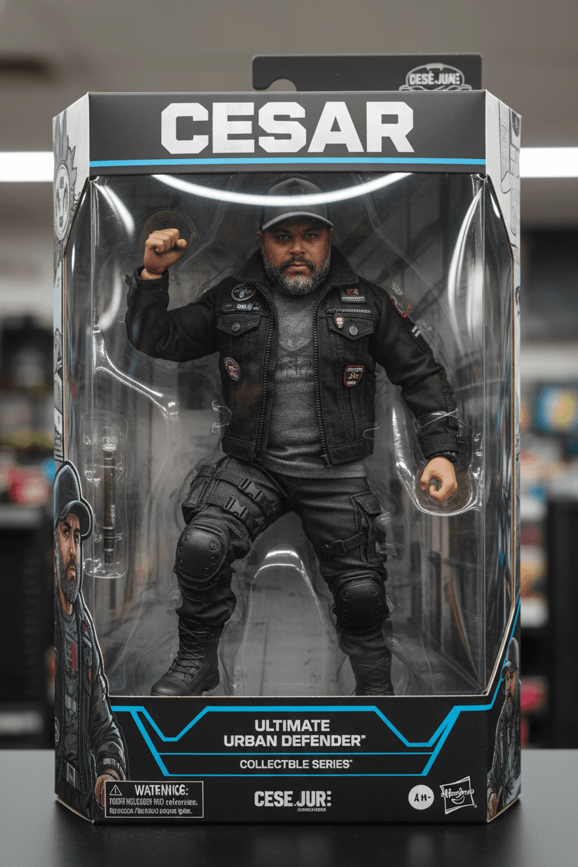 Turn this pet into a collectible action figure