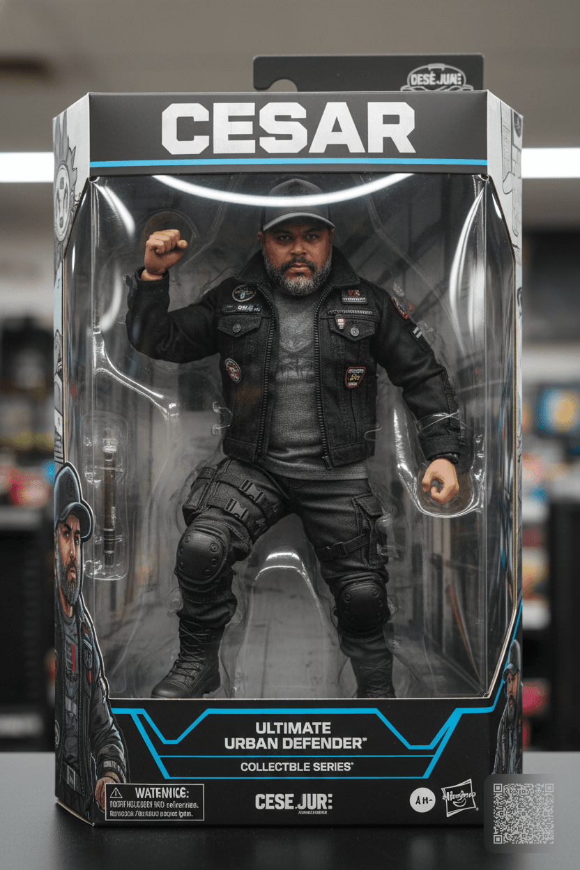 Turn this pet into a collectible action figure