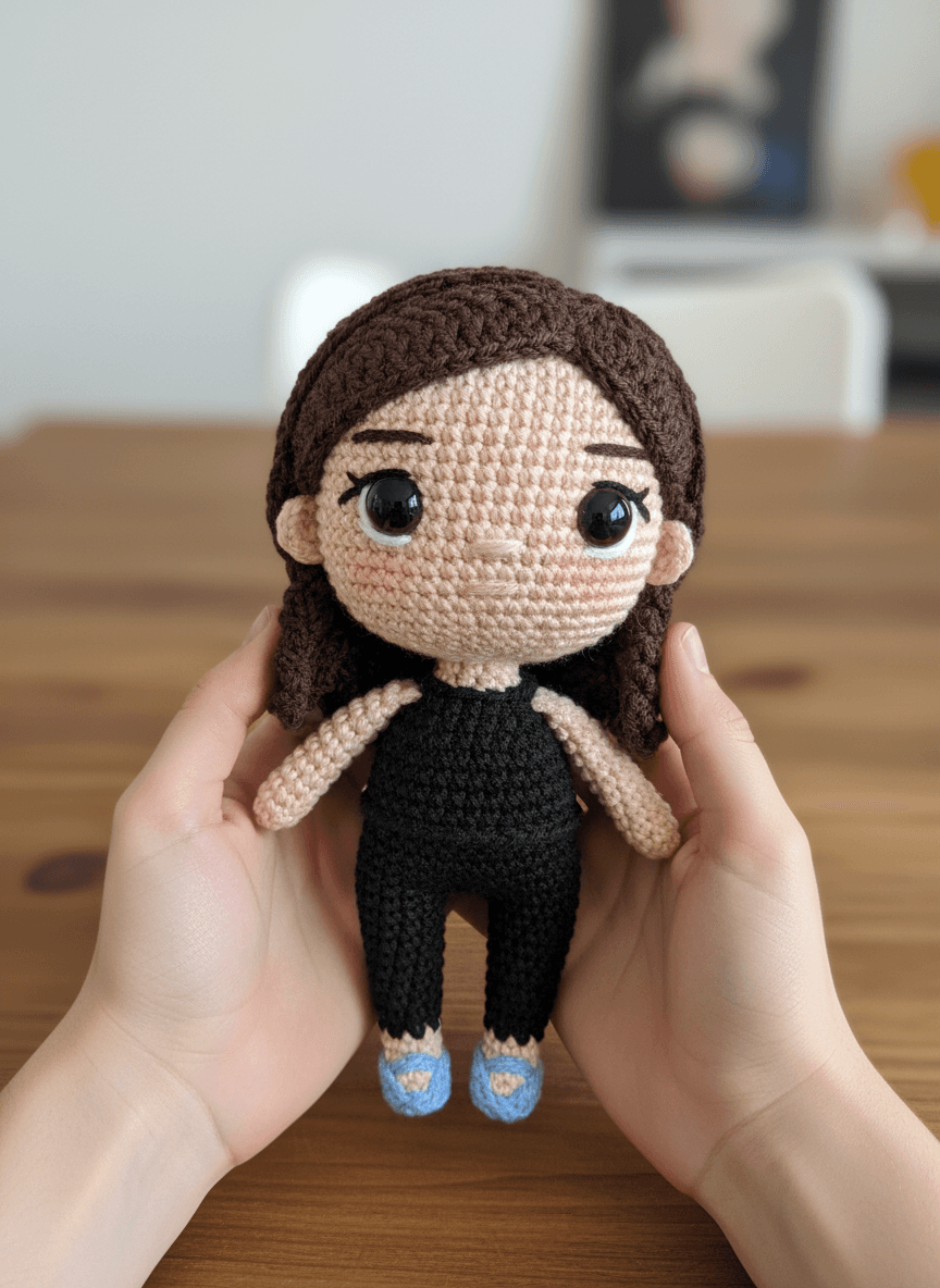 Chibi Yarn Doll Prompt