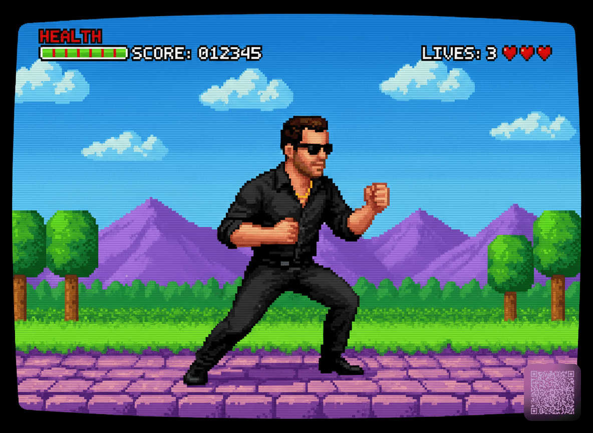 AI Retro 16-bit Video Game Character Generator