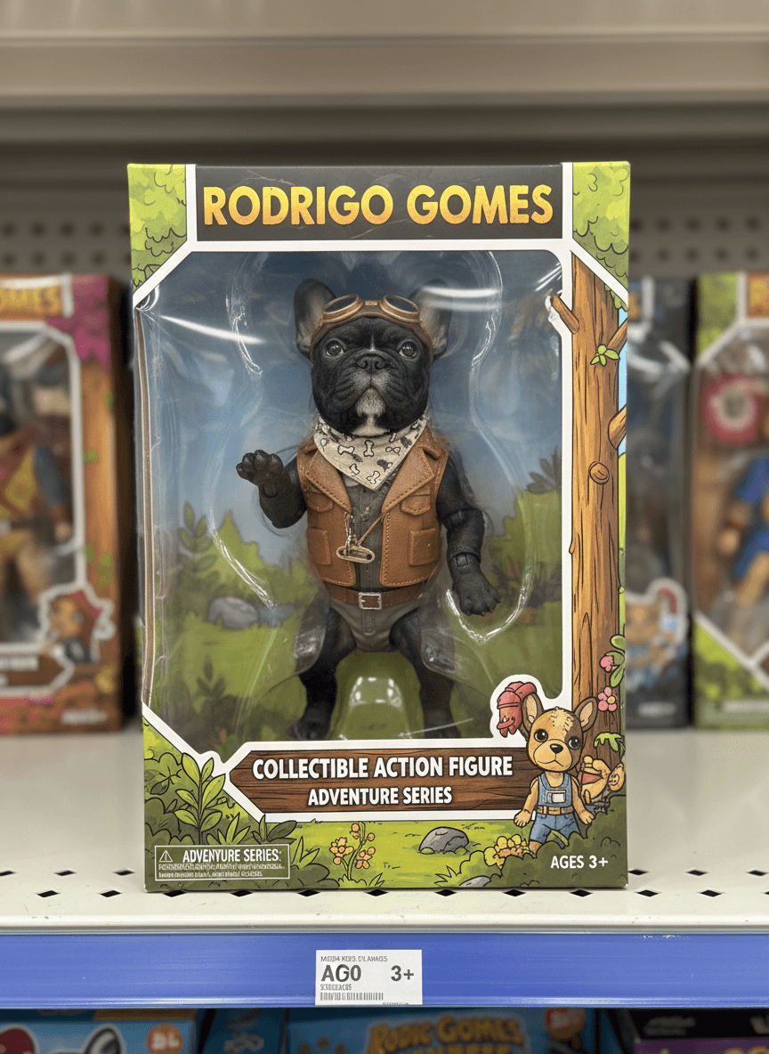 Turn this pet into a collectible action figure