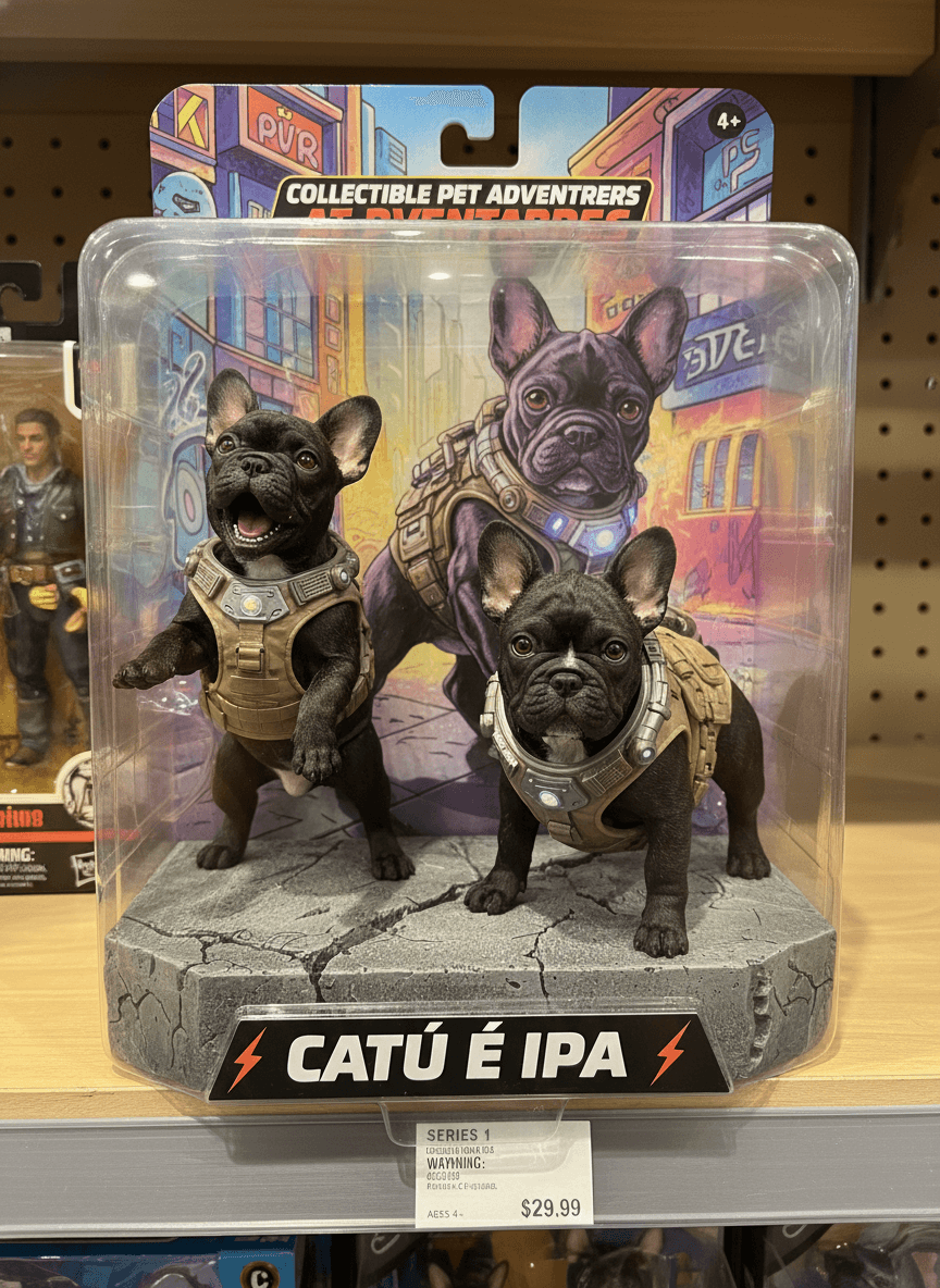 Turn this pet into a collectible action figure