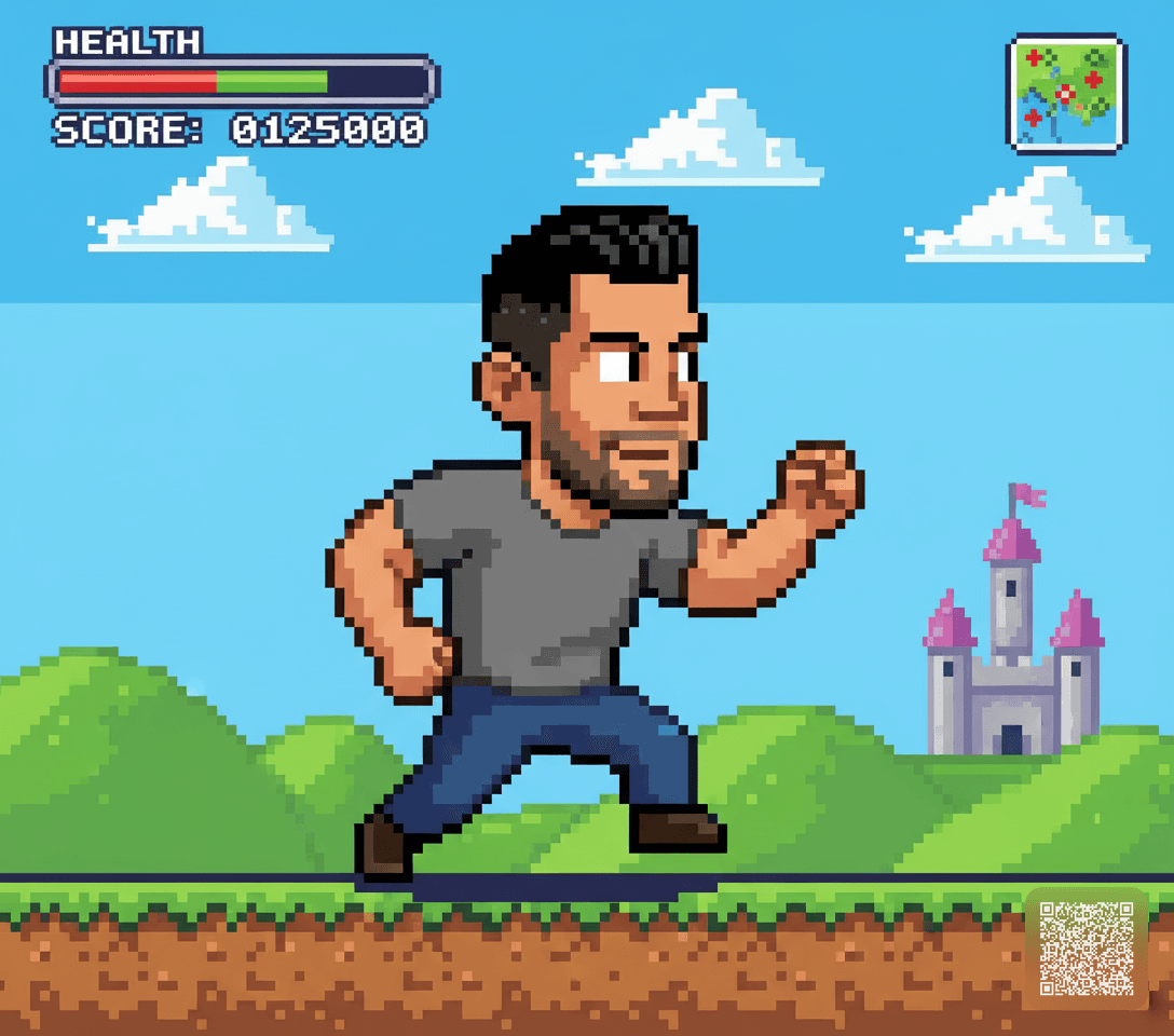 AI Retro 16-bit Video Game Character Generator