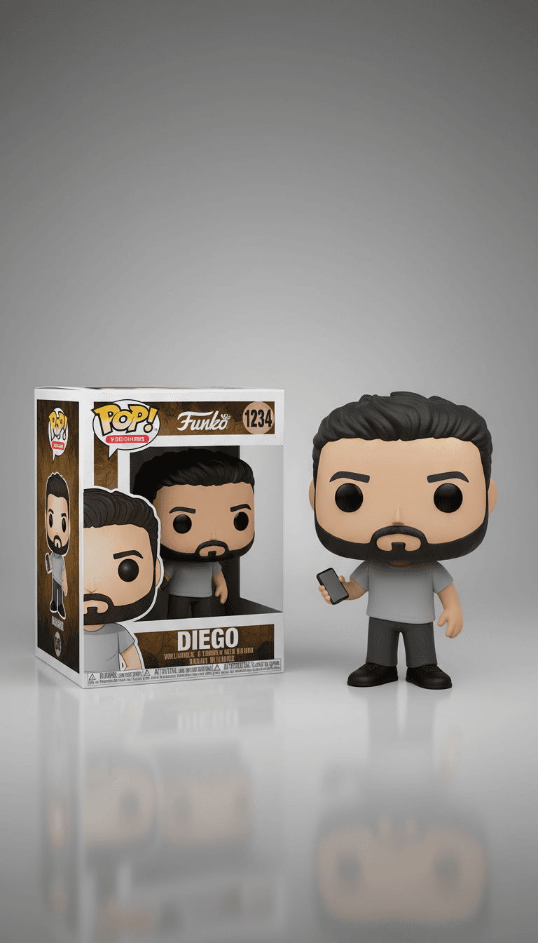 Funko Pop Style Figure Prompt