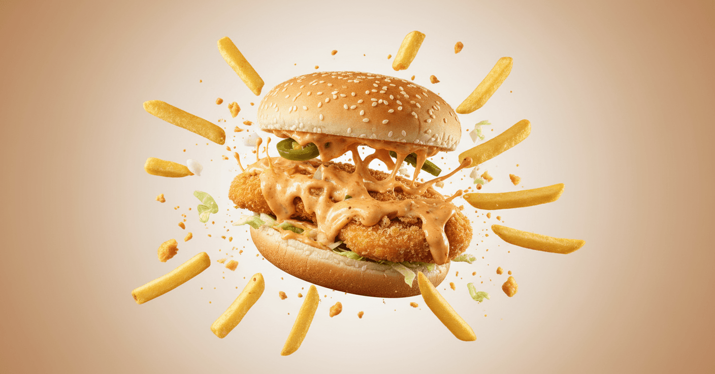 AI Food Explosion Generator