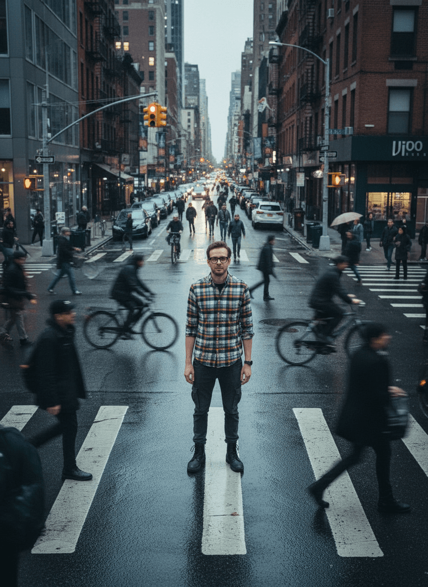 Cinematic street photography