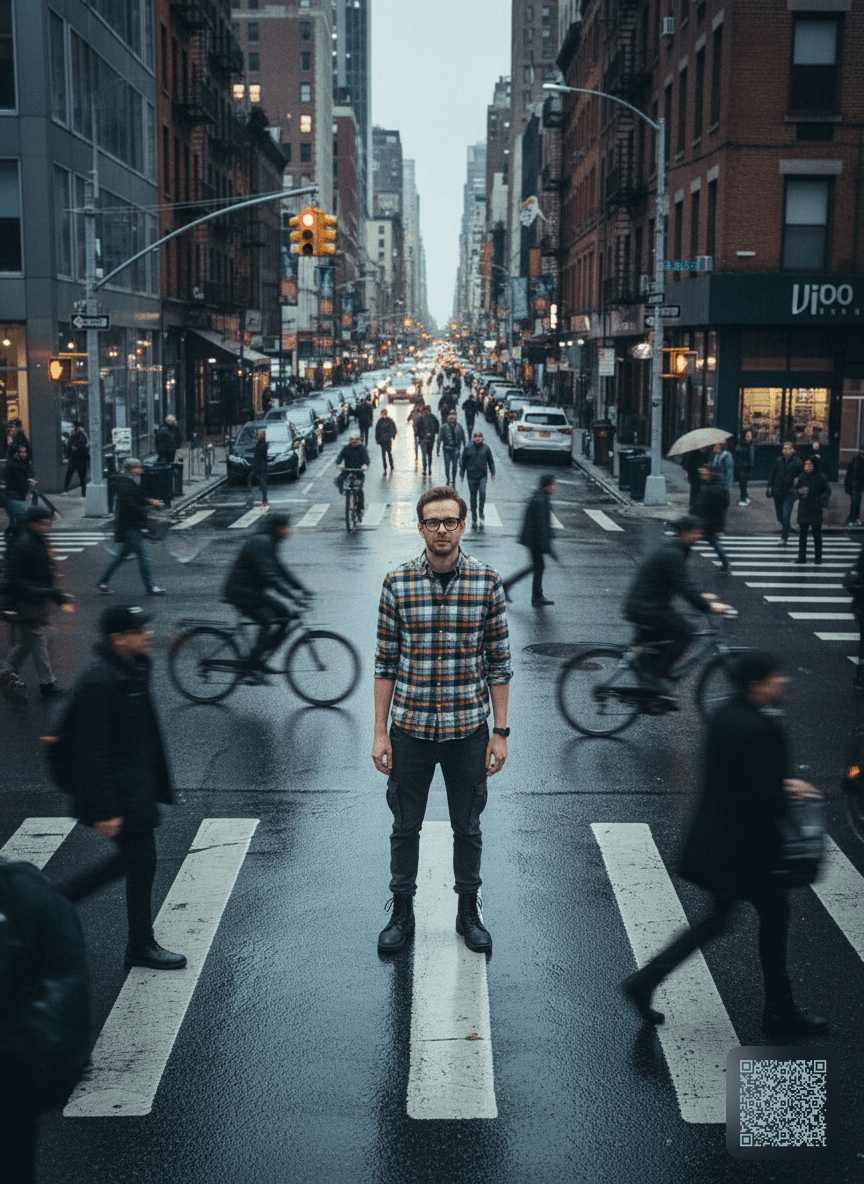 Cinematic street photography