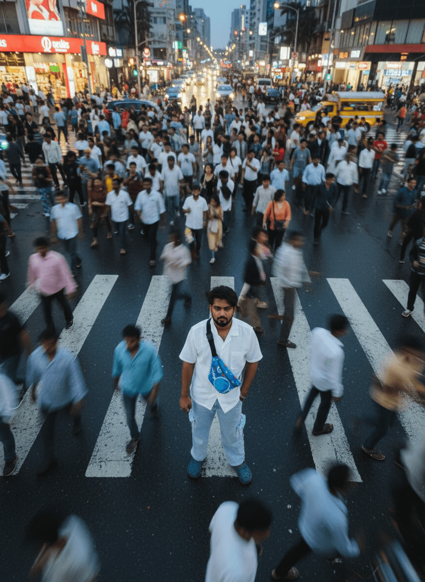 Cinematic street photography