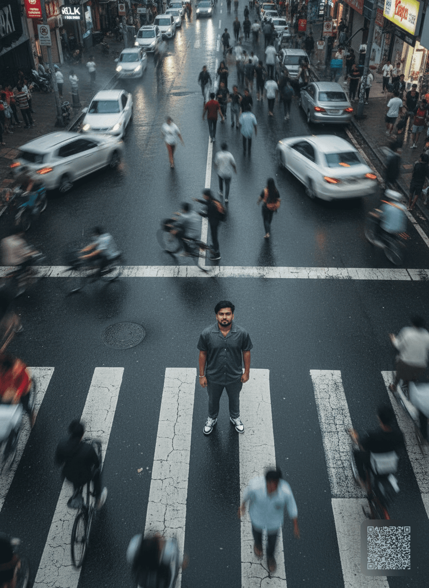 Cinematic street photography