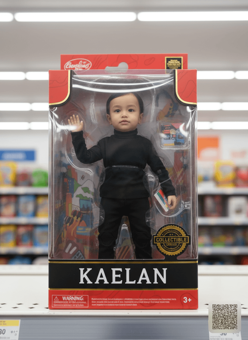 Turn this pet into a collectible action figure