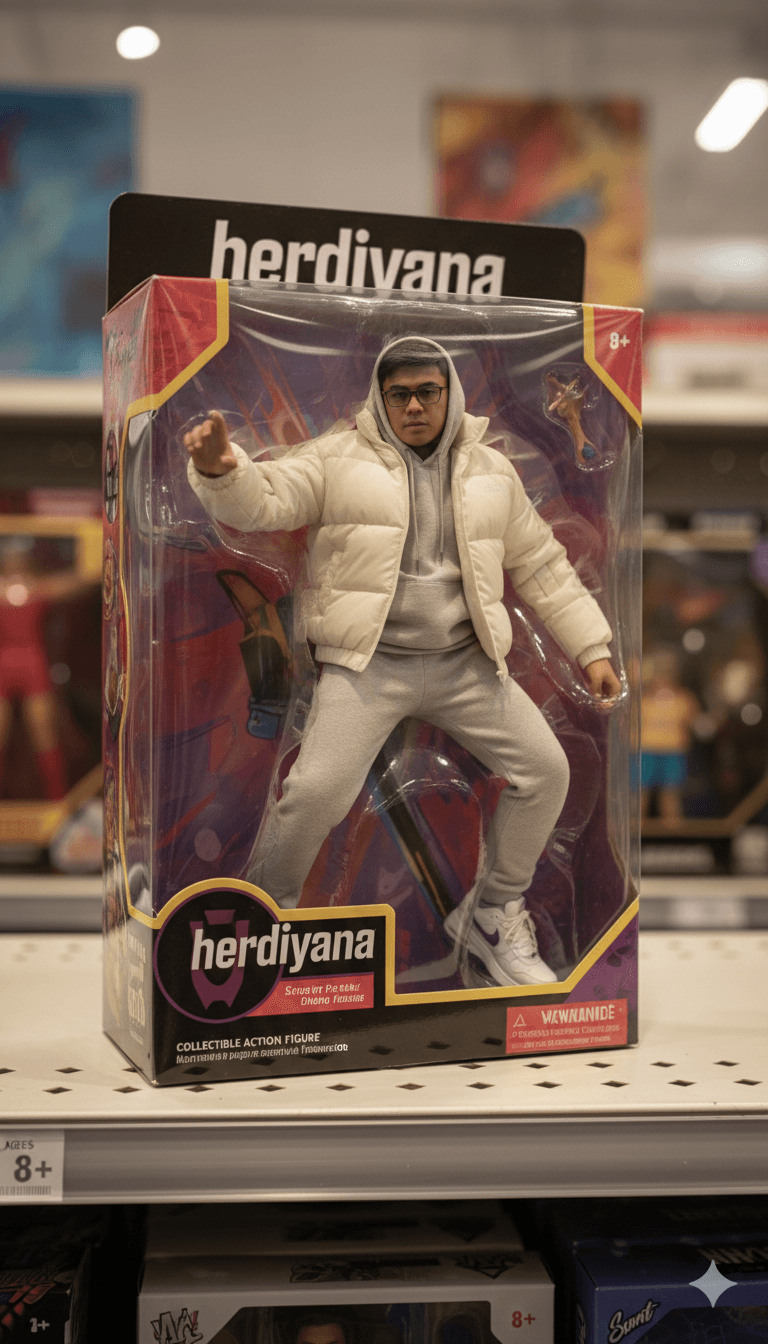 Turn this pet into a collectible action figure