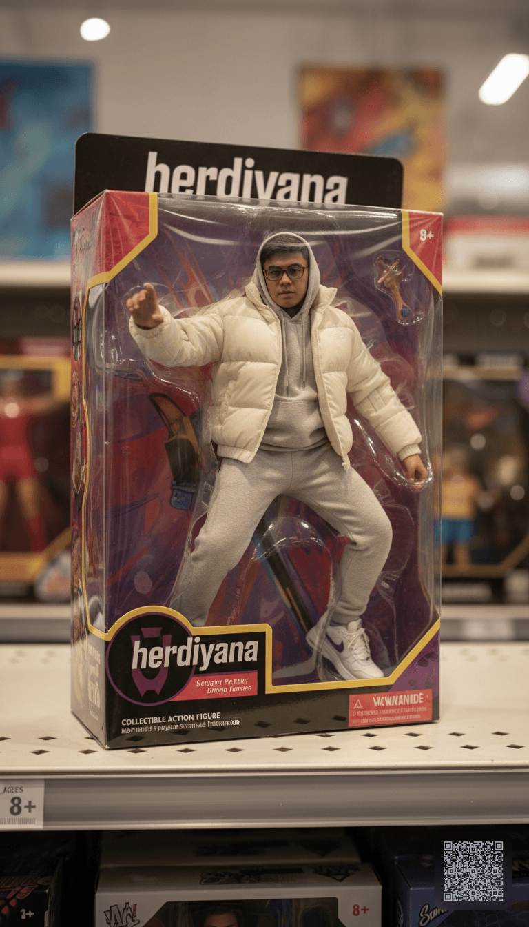 Turn this pet into a collectible action figure