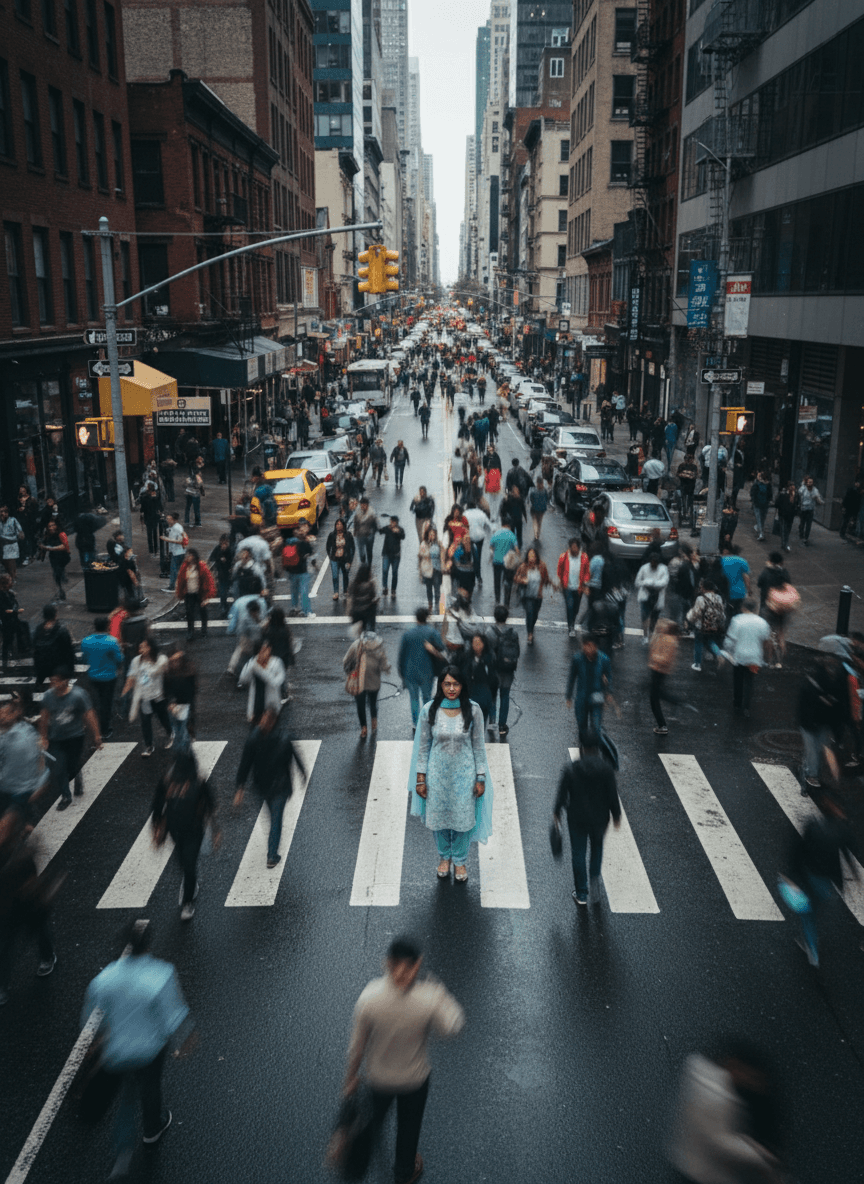 Cinematic street photography