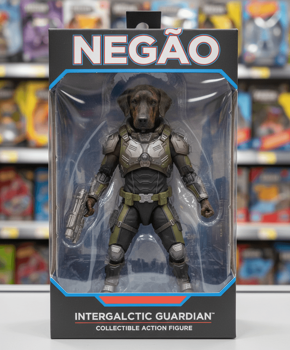 Turn this pet into a collectible action figure
