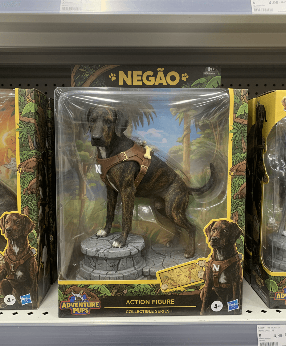 Turn this pet into a collectible action figure