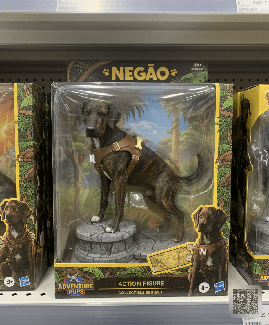 Turn this pet into a collectible action figure