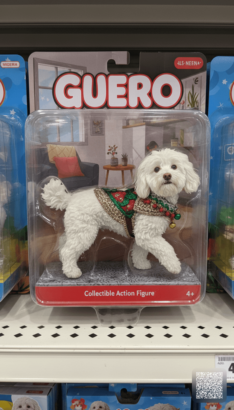 Turn this pet into a collectible action figure