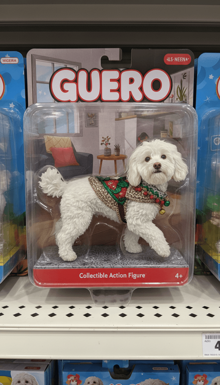 Turn this pet into a collectible action figure