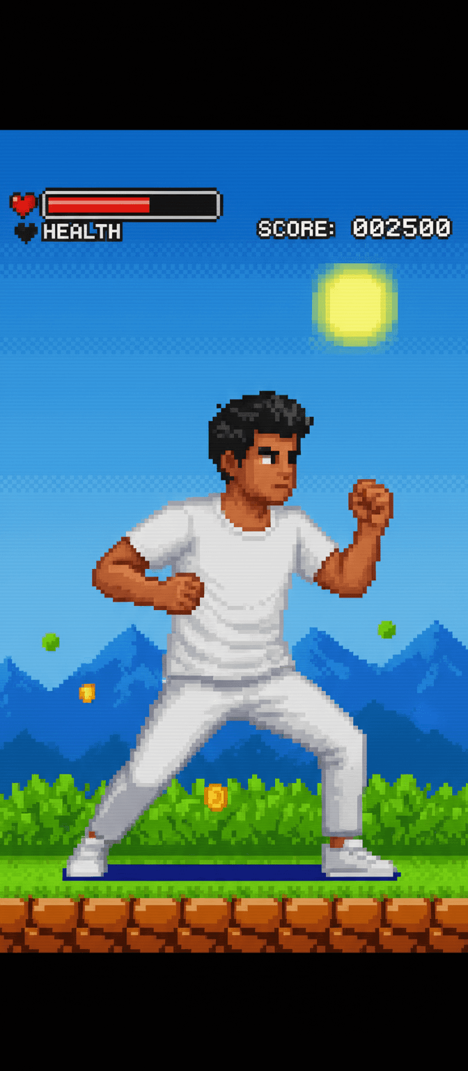 AI Retro 16-bit Video Game Character Generator