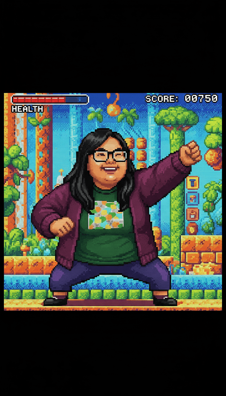 AI Retro 16-bit Video Game Character Generator