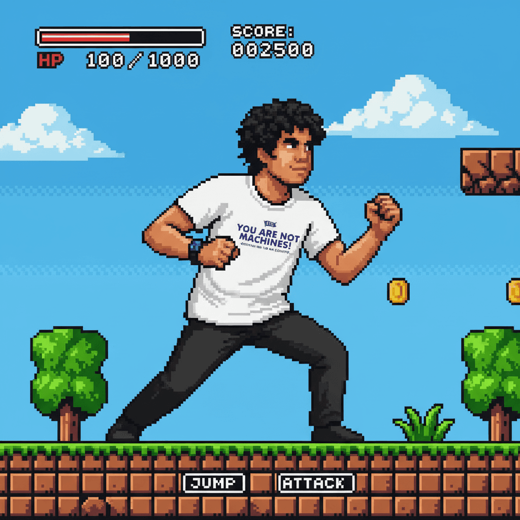 AI Retro 16-bit Video Game Character Generator