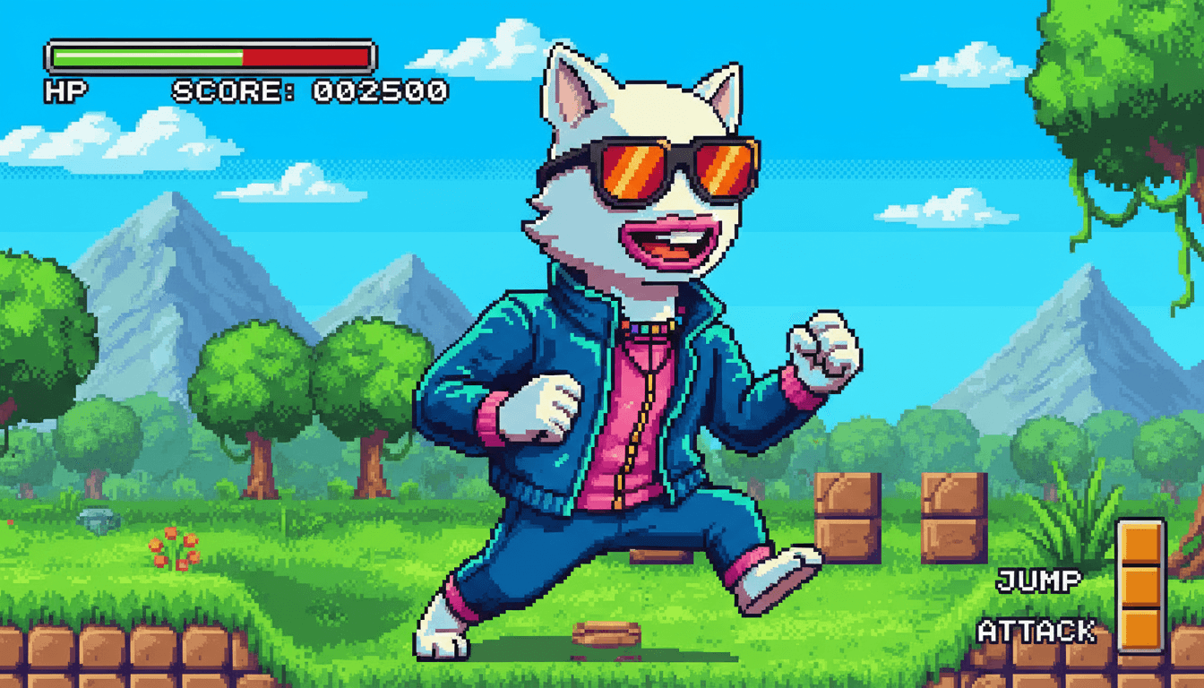 AI Retro 16-bit Video Game Character Generator