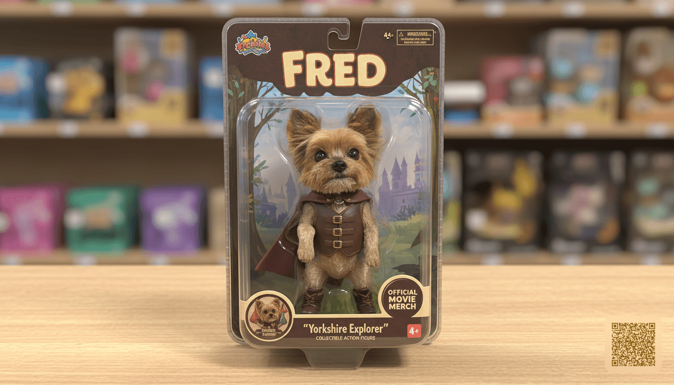Turn this pet into a collectible action figure