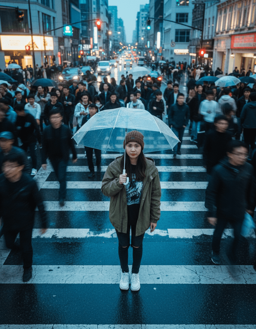 Cinematic street photography