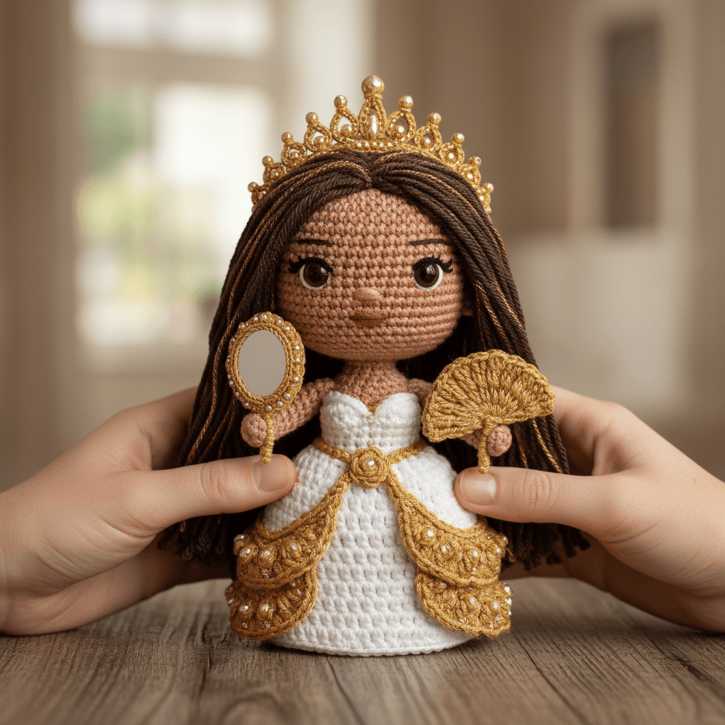 Chibi Yarn Doll Prompt