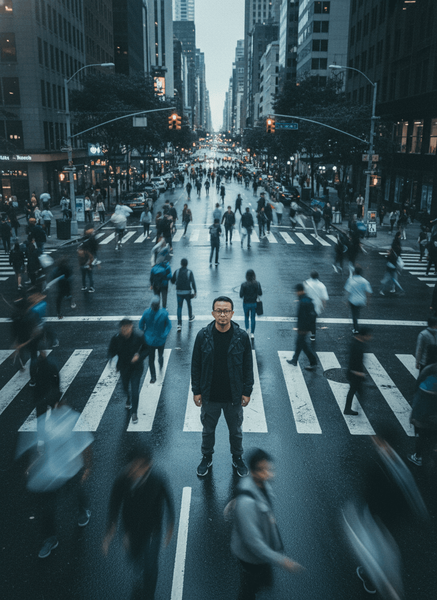 Cinematic street photography