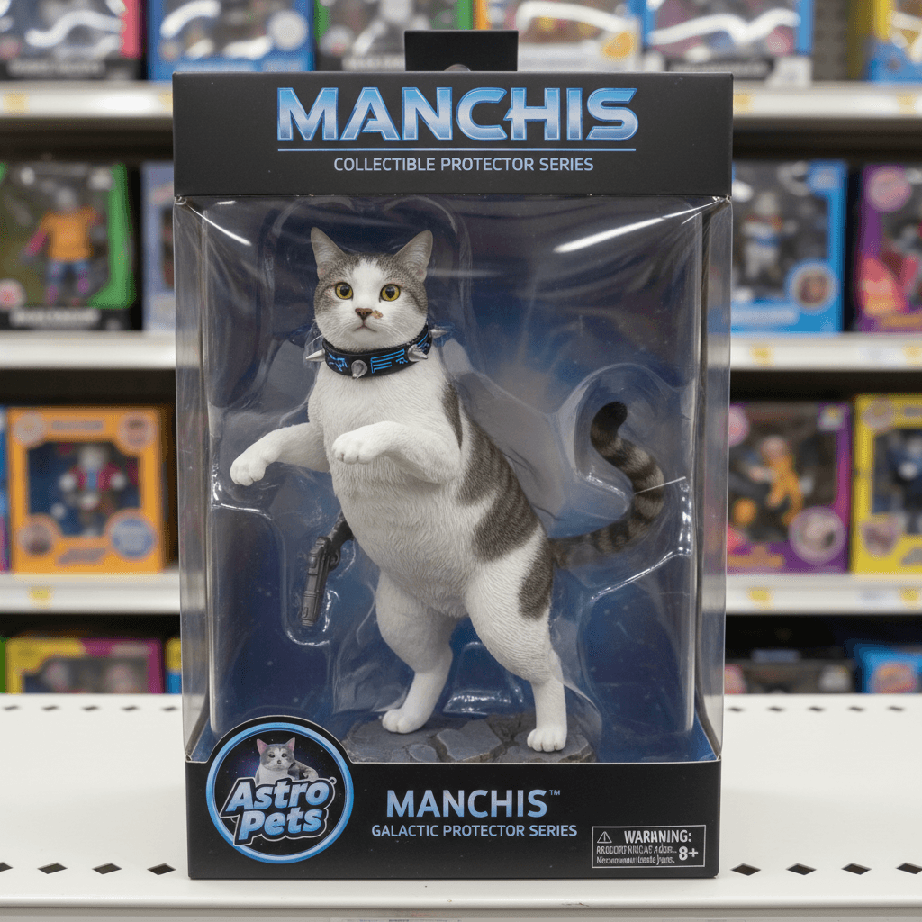 Turn this pet into a collectible action figure