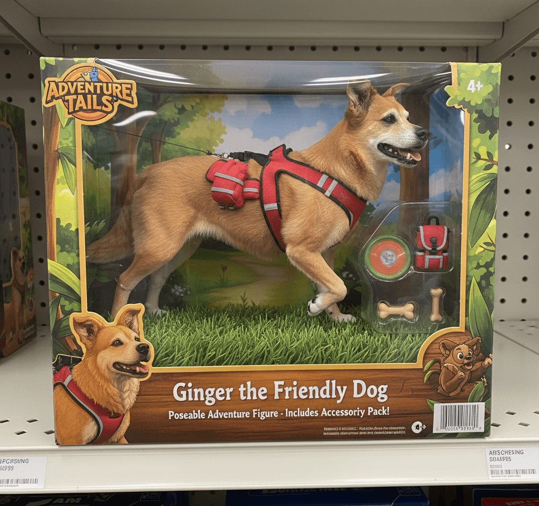 Turn this pet into a collectible action figure