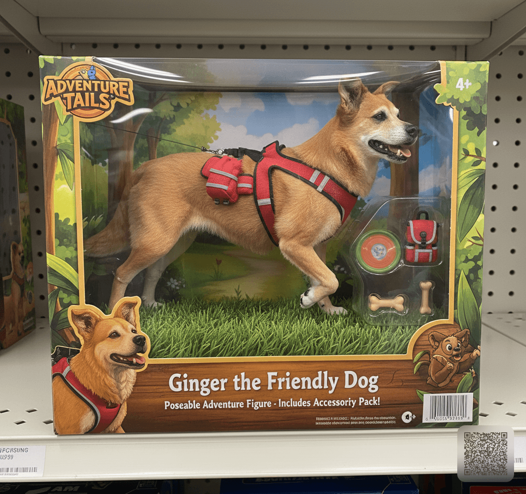 Turn this pet into a collectible action figure