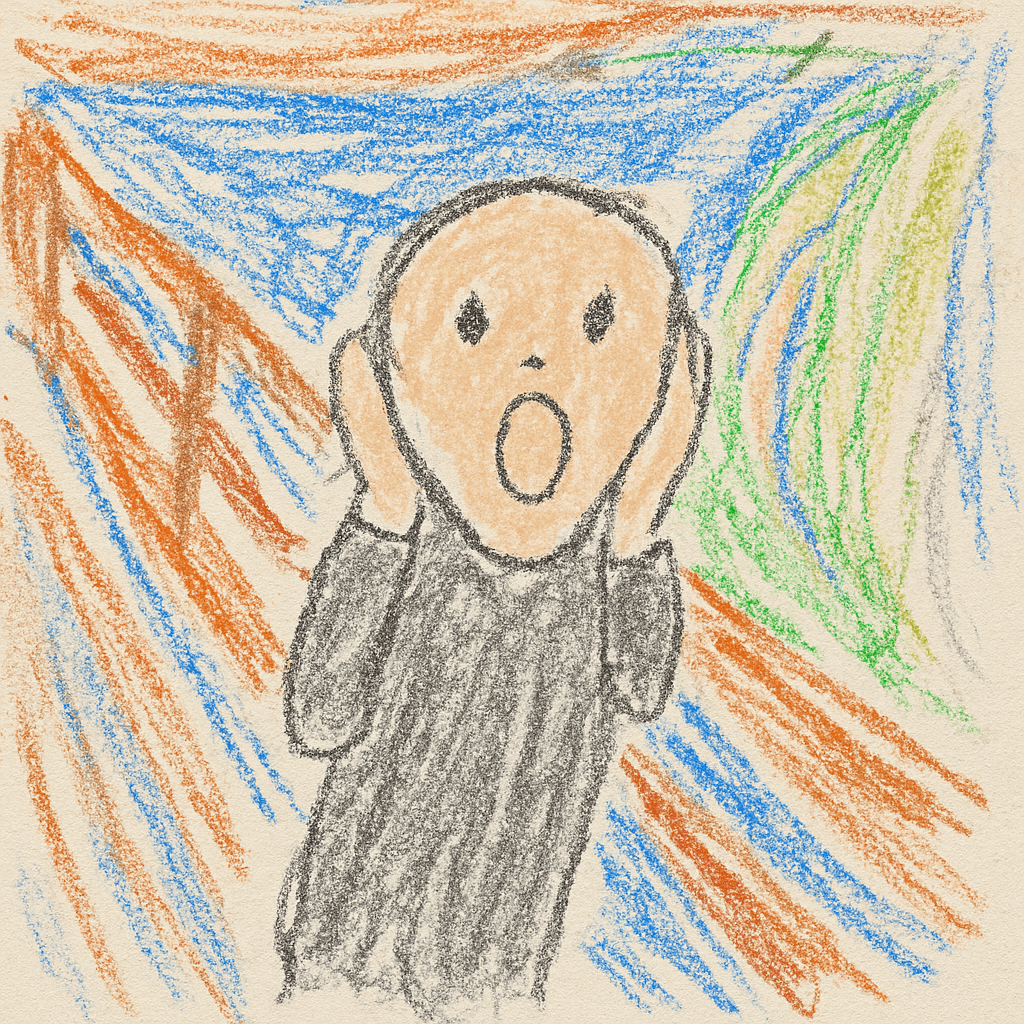 Convert this image to a child's drawing